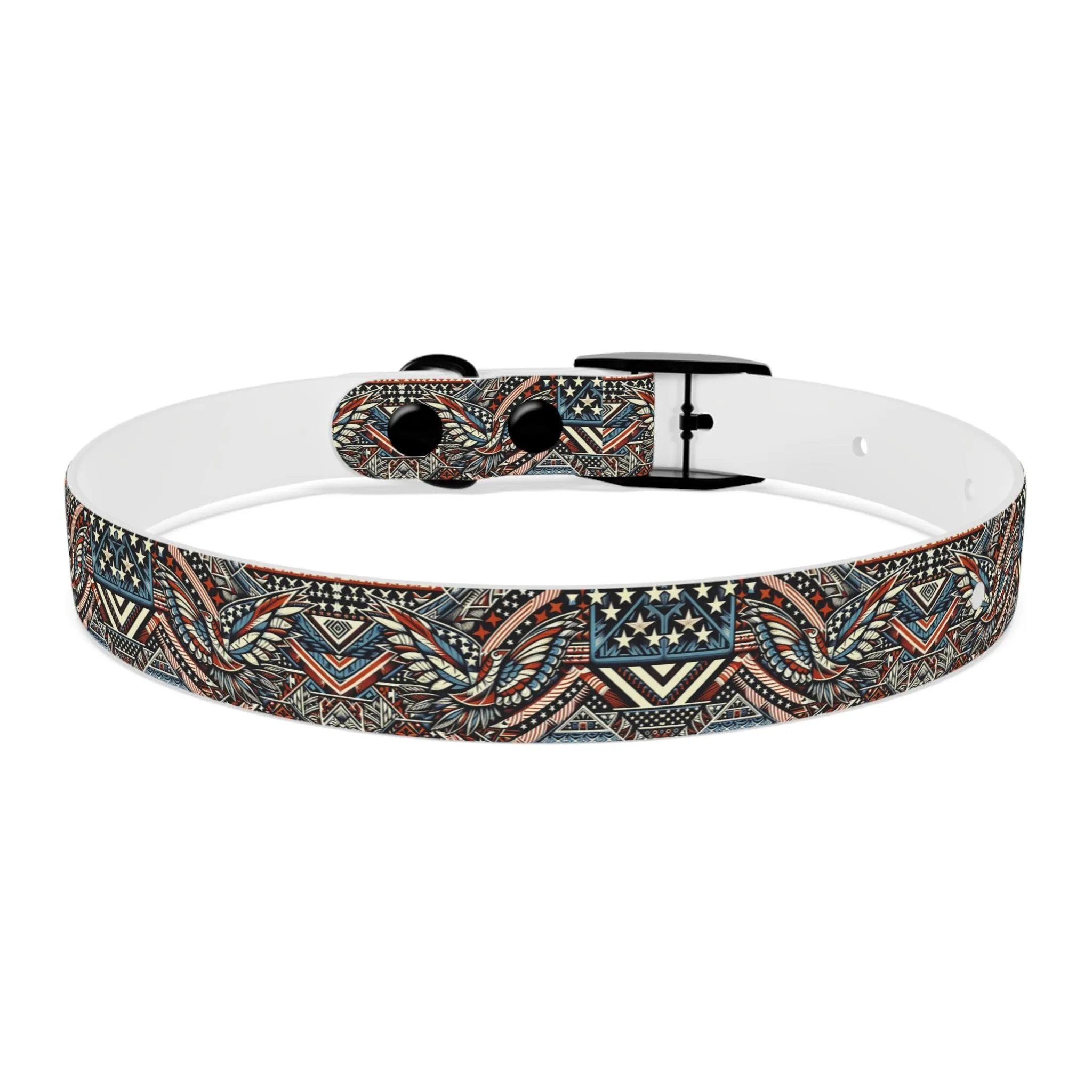 Freedom Tribal Print Dog Collar