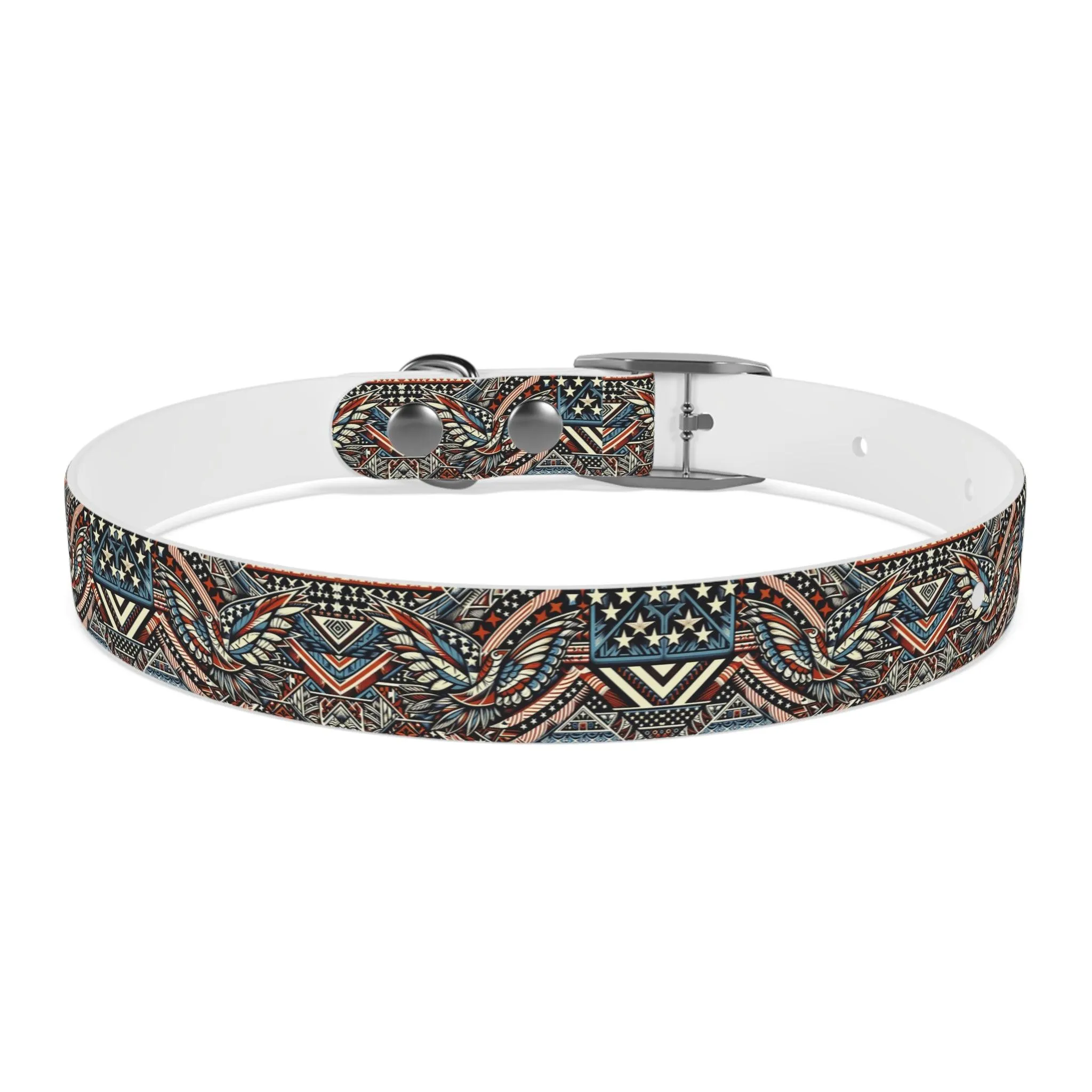 Freedom Tribal Print Dog Collar