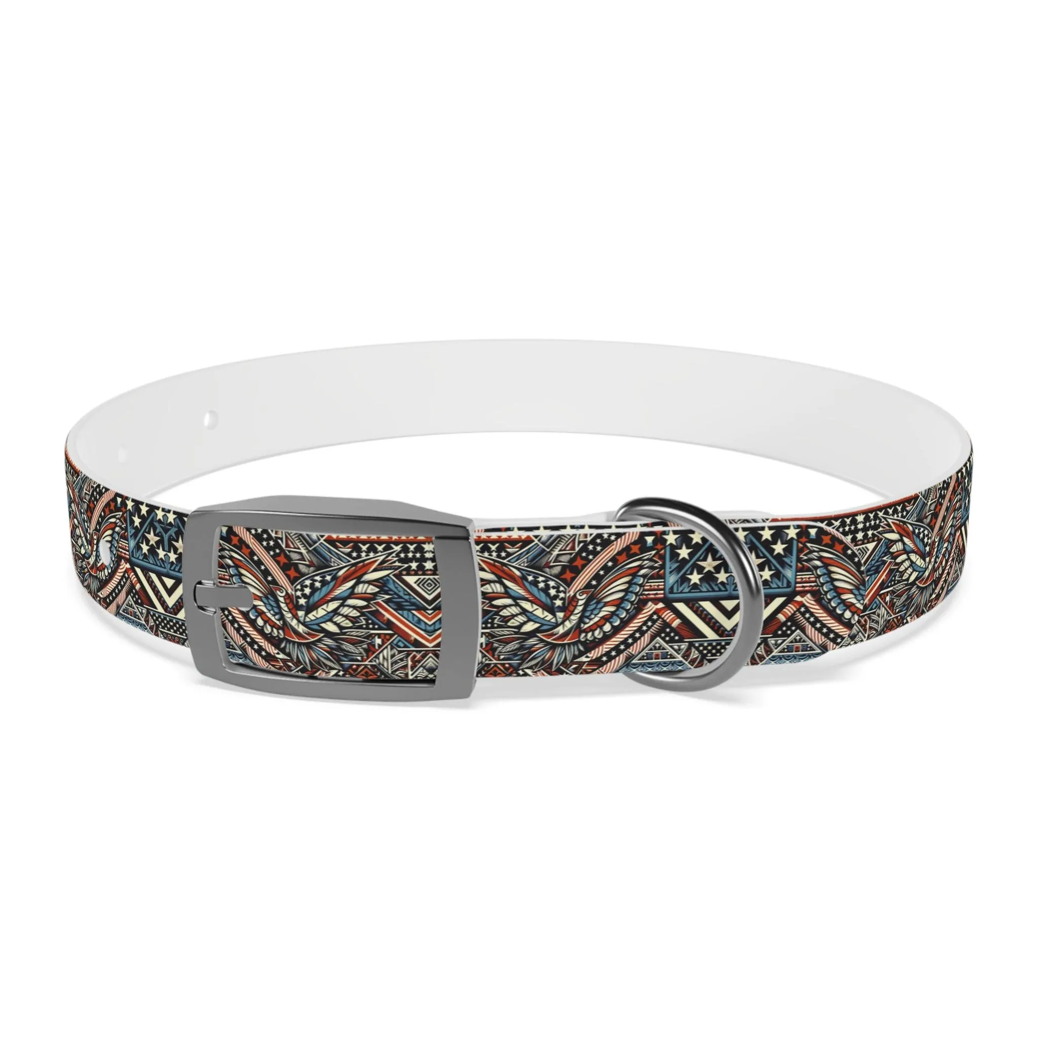 Freedom Tribal Print Dog Collar