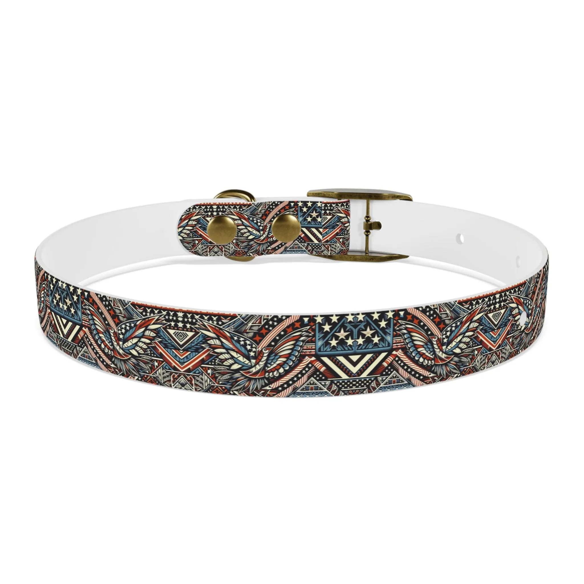 Freedom Tribal Print Dog Collar