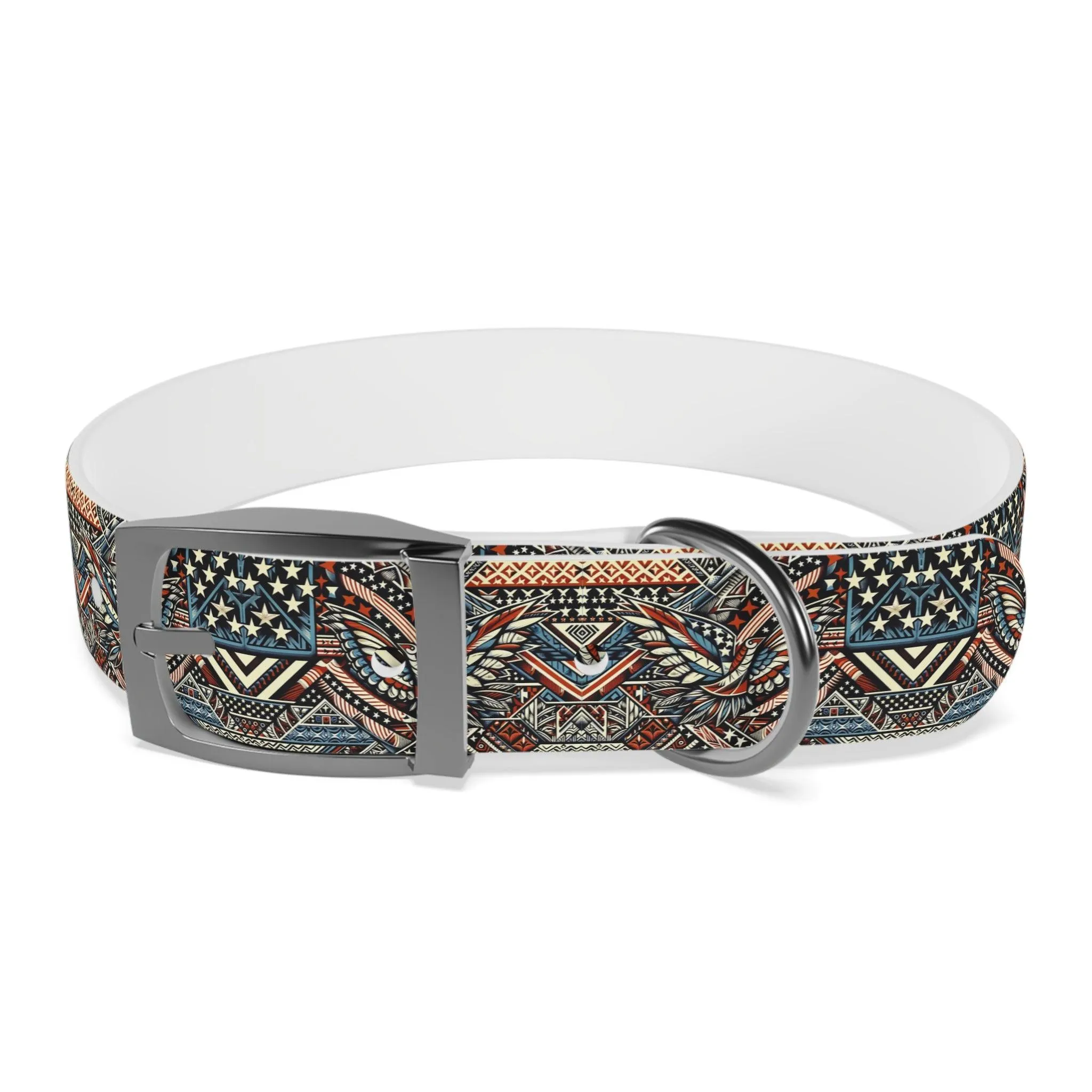 Freedom Tribal Print Dog Collar