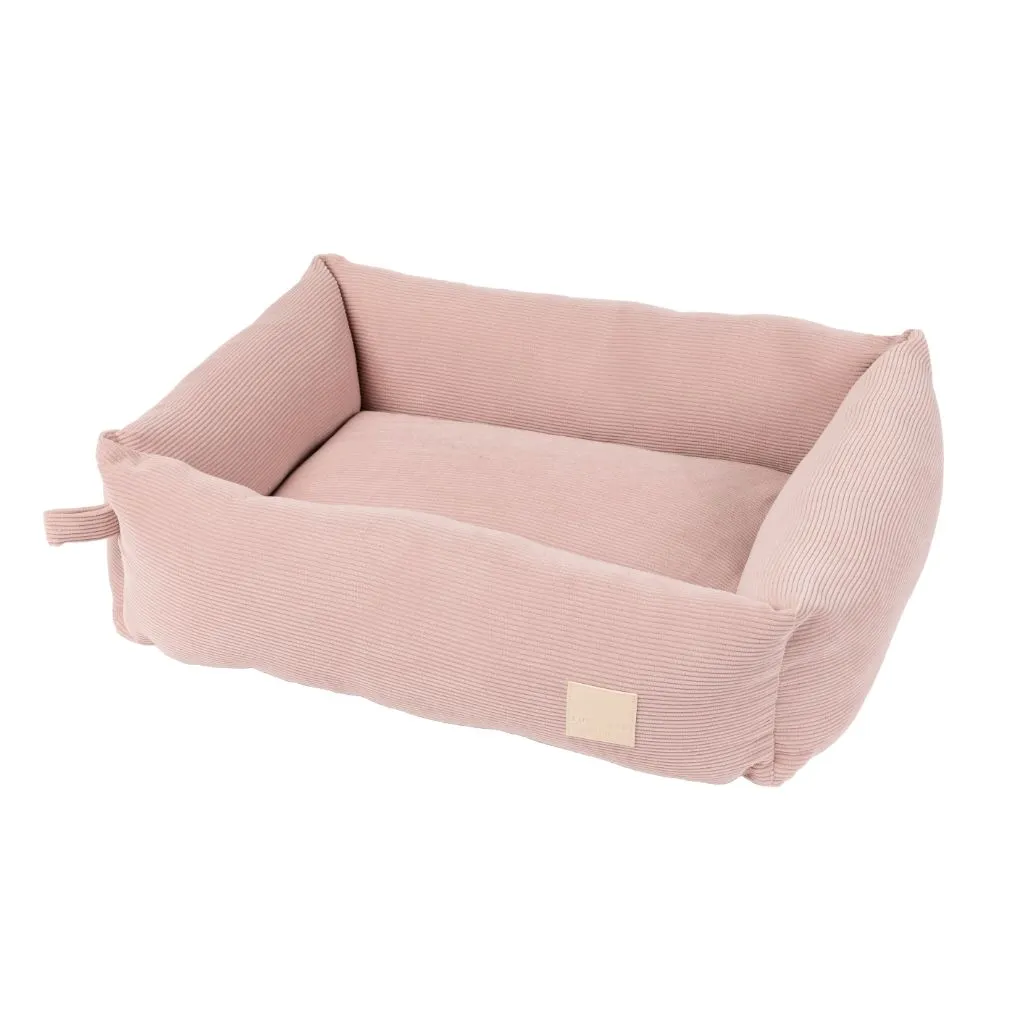 Fuzzyard Life Corduroy Dog Bed Soft Blush