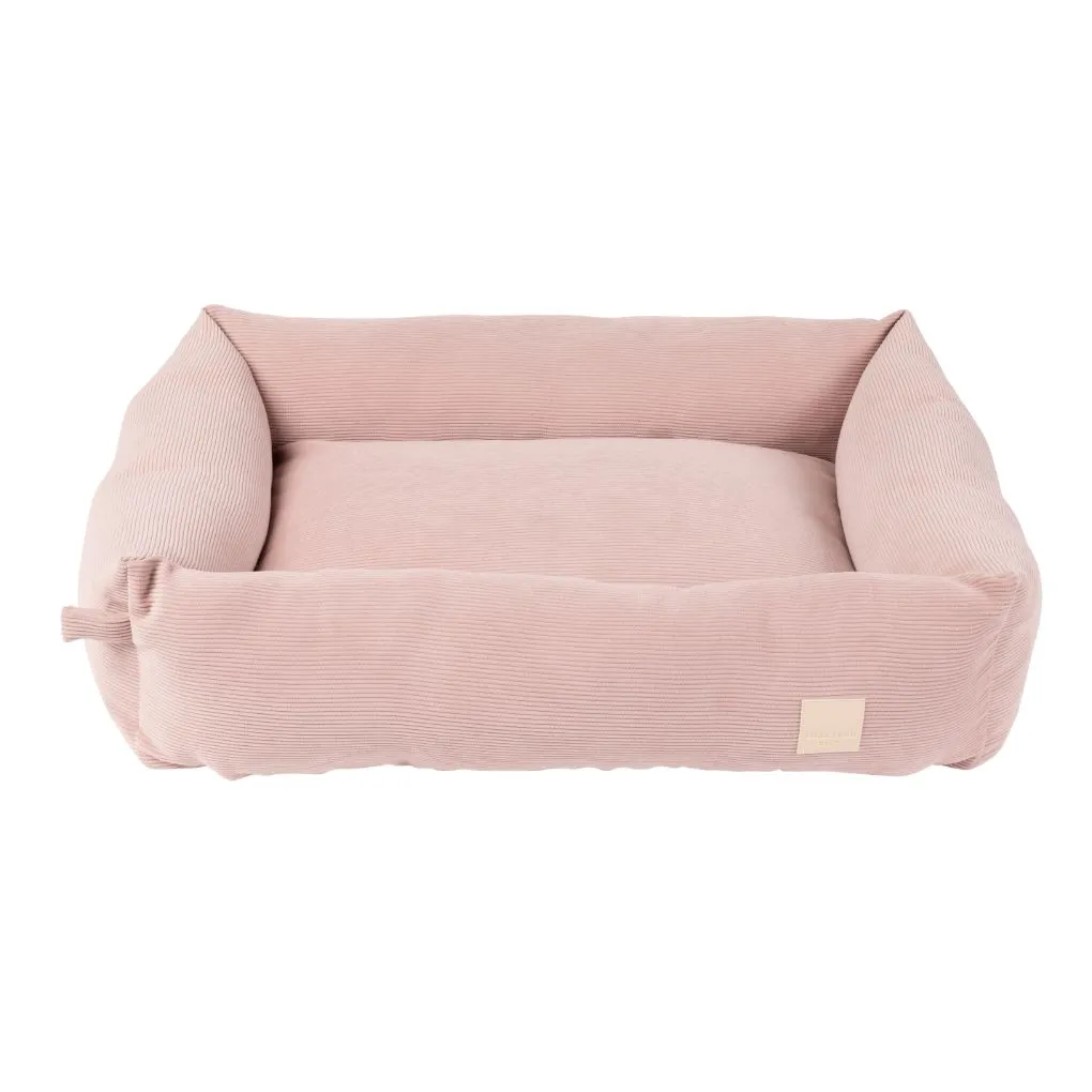 Fuzzyard Life Corduroy Dog Bed Soft Blush