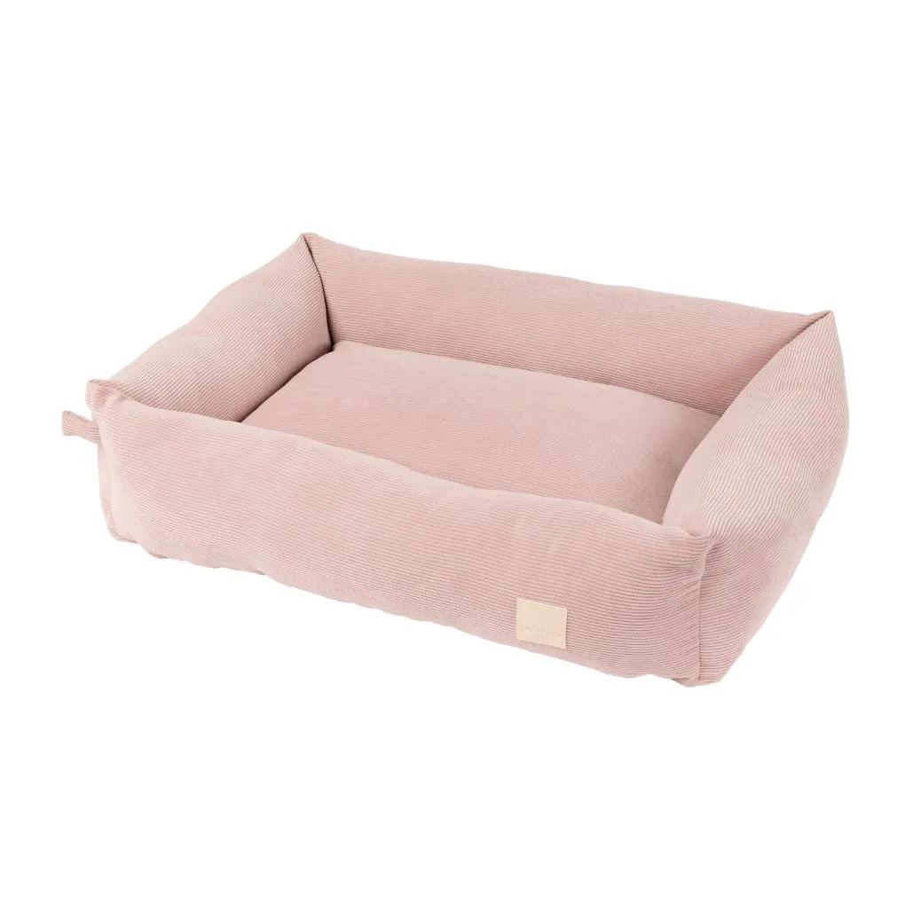 Fuzzyard Life Corduroy Dog Bed Soft Blush