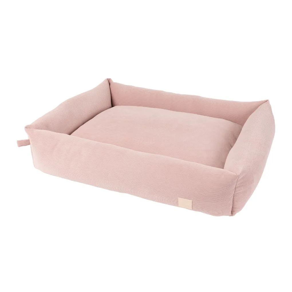 Fuzzyard Life Corduroy Dog Bed Soft Blush
