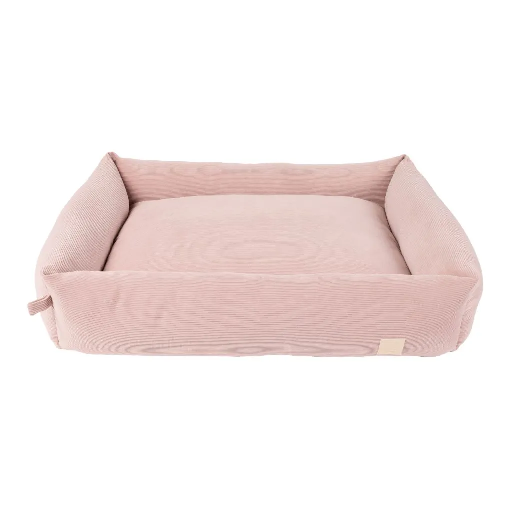 Fuzzyard Life Corduroy Dog Bed Soft Blush