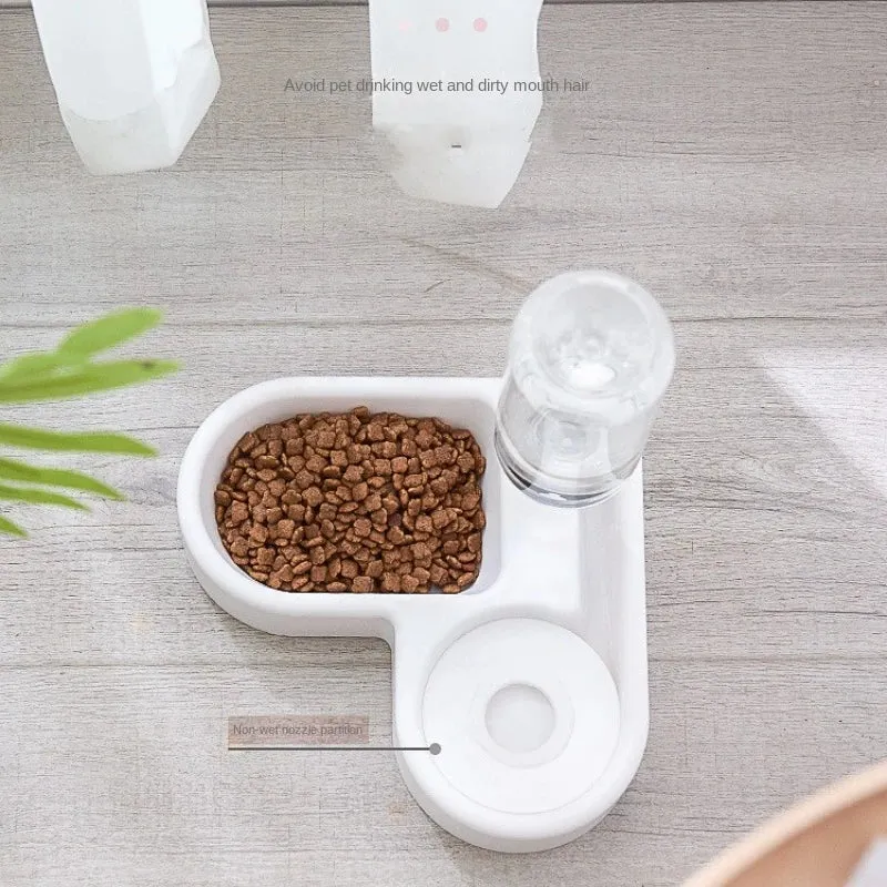 Heart-Shaped Pet Corner Bowl