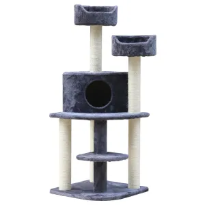 i.Pet Cat Tree Scratching Post "126cm" [Grey]
