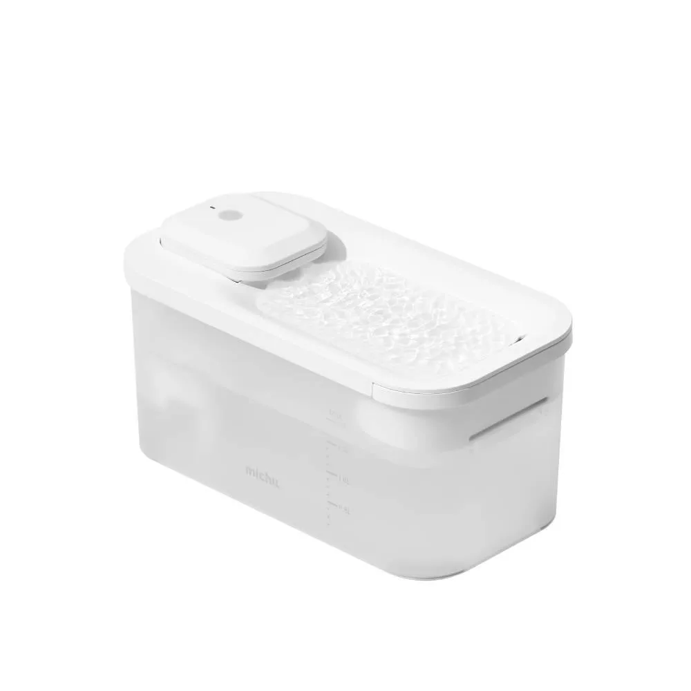 Michu Wireless Cat Water Fountain - Battery Operated Dispenser for Healthy Hydration