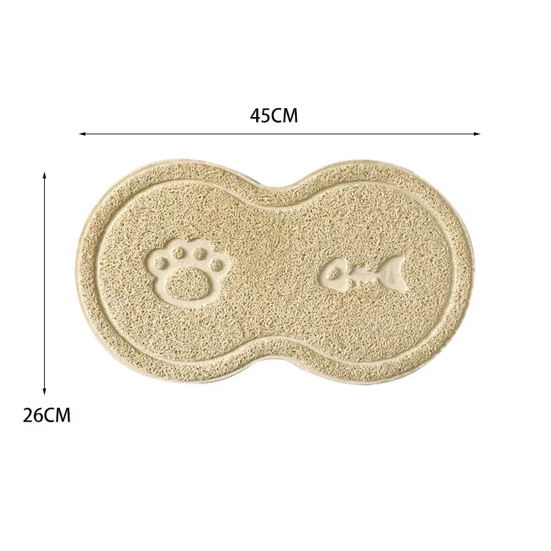Non-Slip Pet Mat for Cats and Dogs - Durable and Waterproof