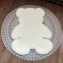PAWS ASIA Suppliers Cute White Soft Plush Sofa Pad Small Pet Bed Mat Cat Dog Cushion