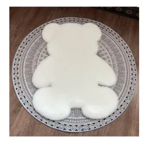 PAWS ASIA Suppliers Cute White Soft Plush Sofa Pad Small Pet Bed Mat Cat Dog Cushion