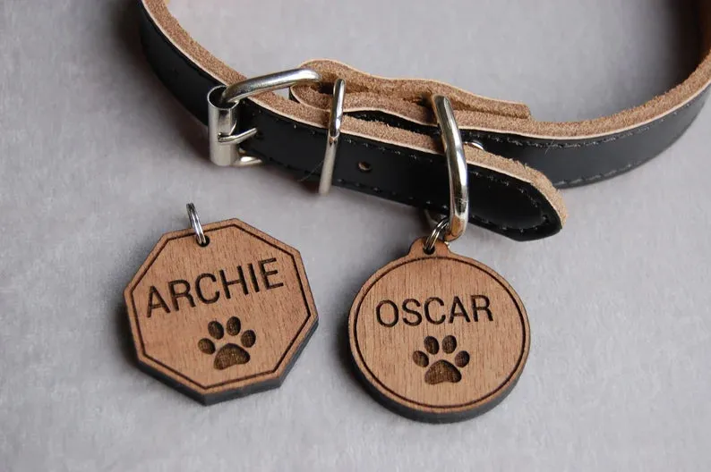 Personalised Pet Dog Cat ID Tag