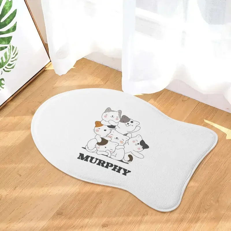 Personalized Pet Mat for Cats - Style and Comfort for Mealtime Fun