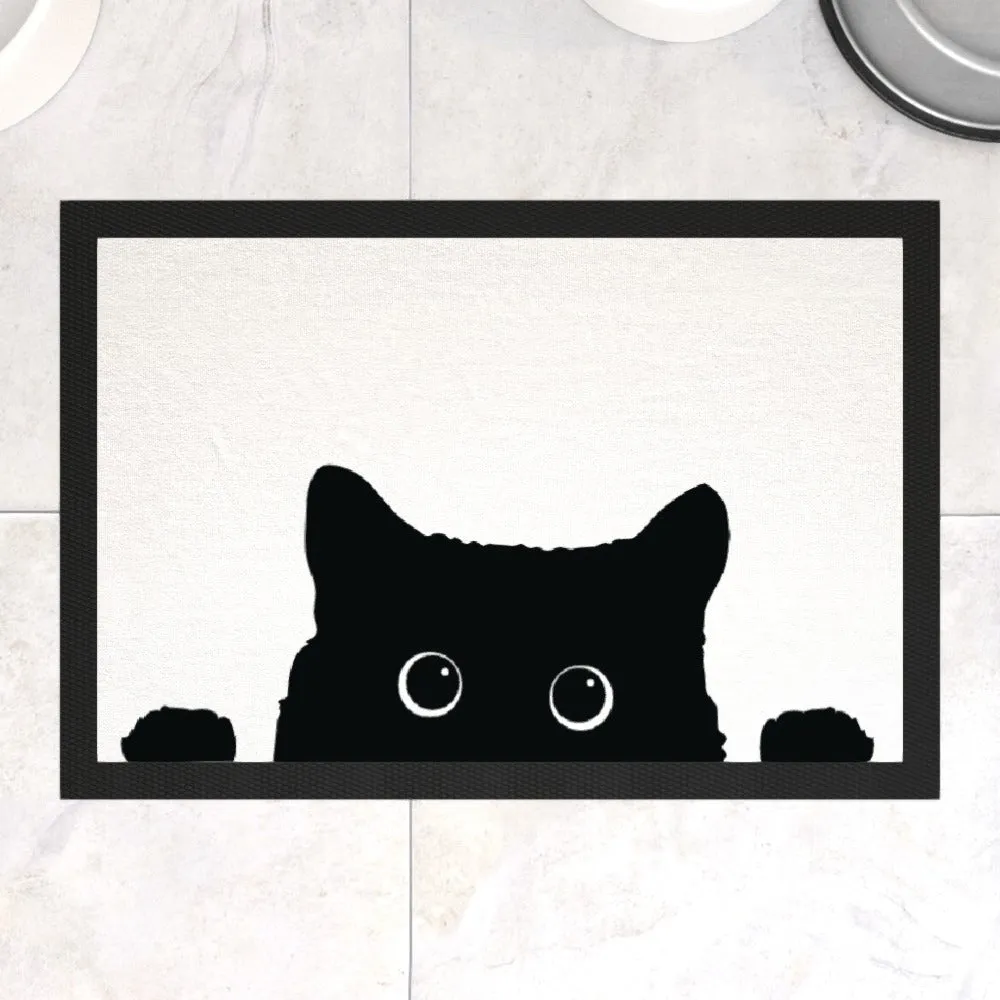 Pet Bowl Mats - Kitty