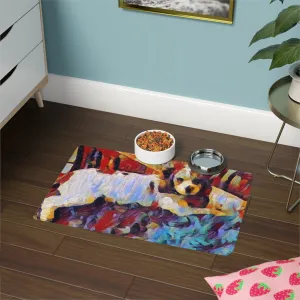 Pet Food Mat (12x18) ... Sadie Johnson_Stenzel ... "Original Works" ... December 2023 ...