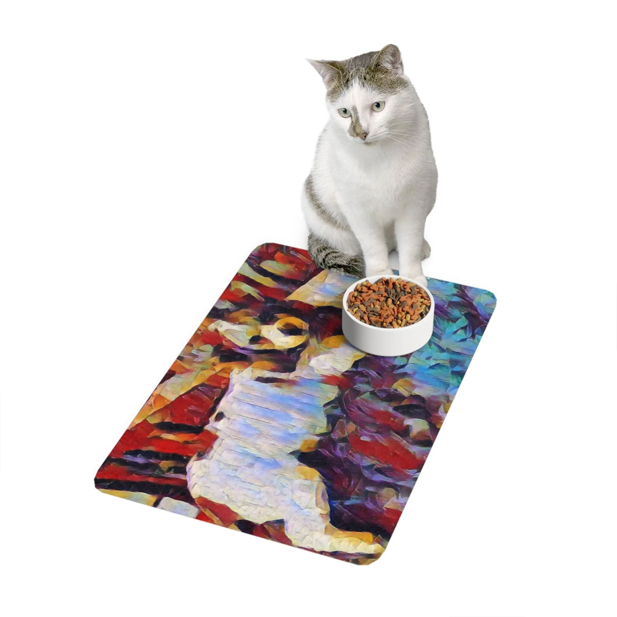 Pet Food Mat (12x18) ... Sadie Johnson_Stenzel ... "Original Works" ... December 2023 ...