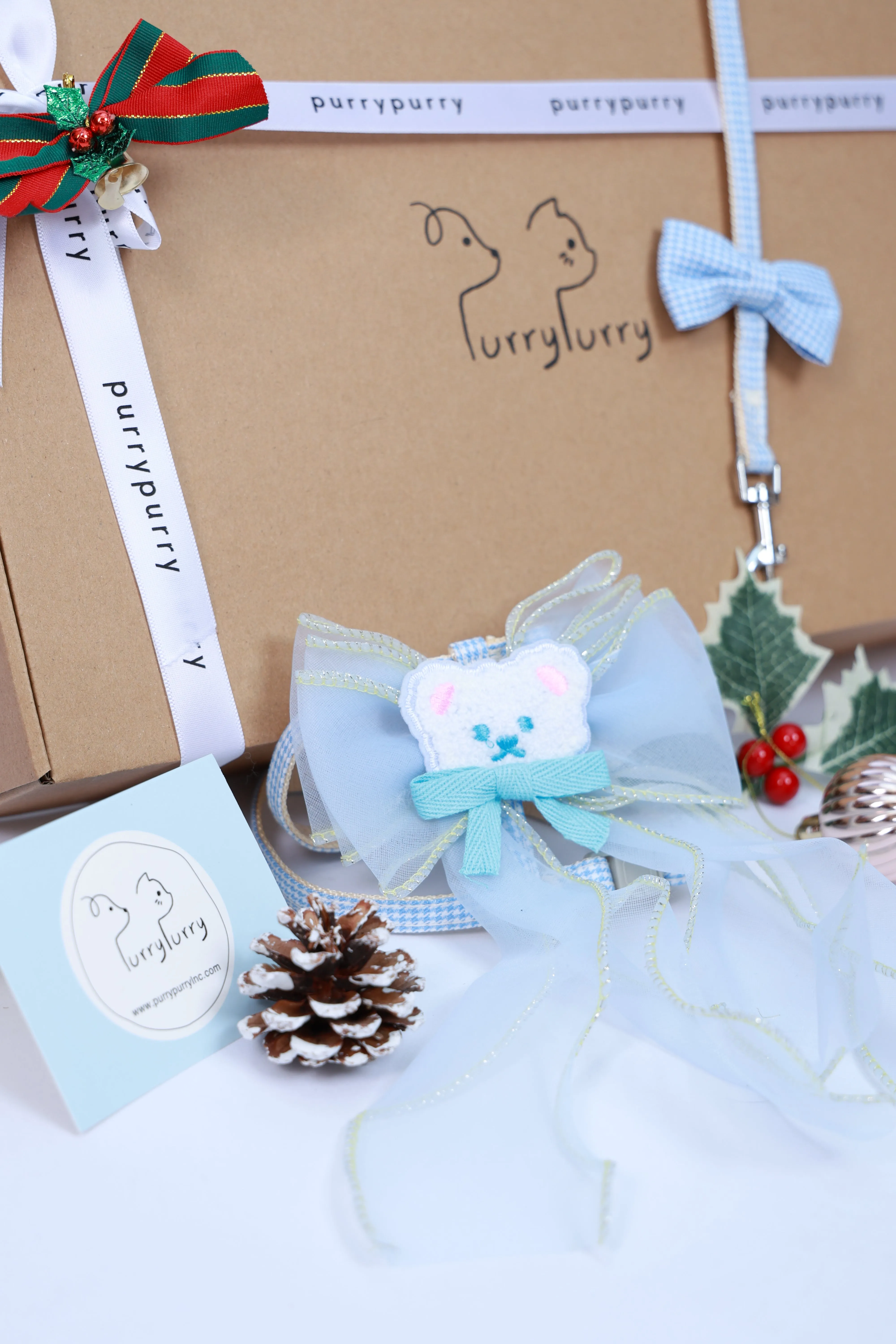 Pet Harness Gift Set Christmas Edition