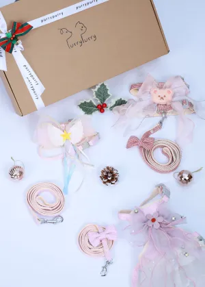 Pet Harness Gift Set Christmas Edition