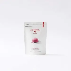 Petsgreen Chicken, Apple, Beet- Freeze-Dried Pet Treats, 30g