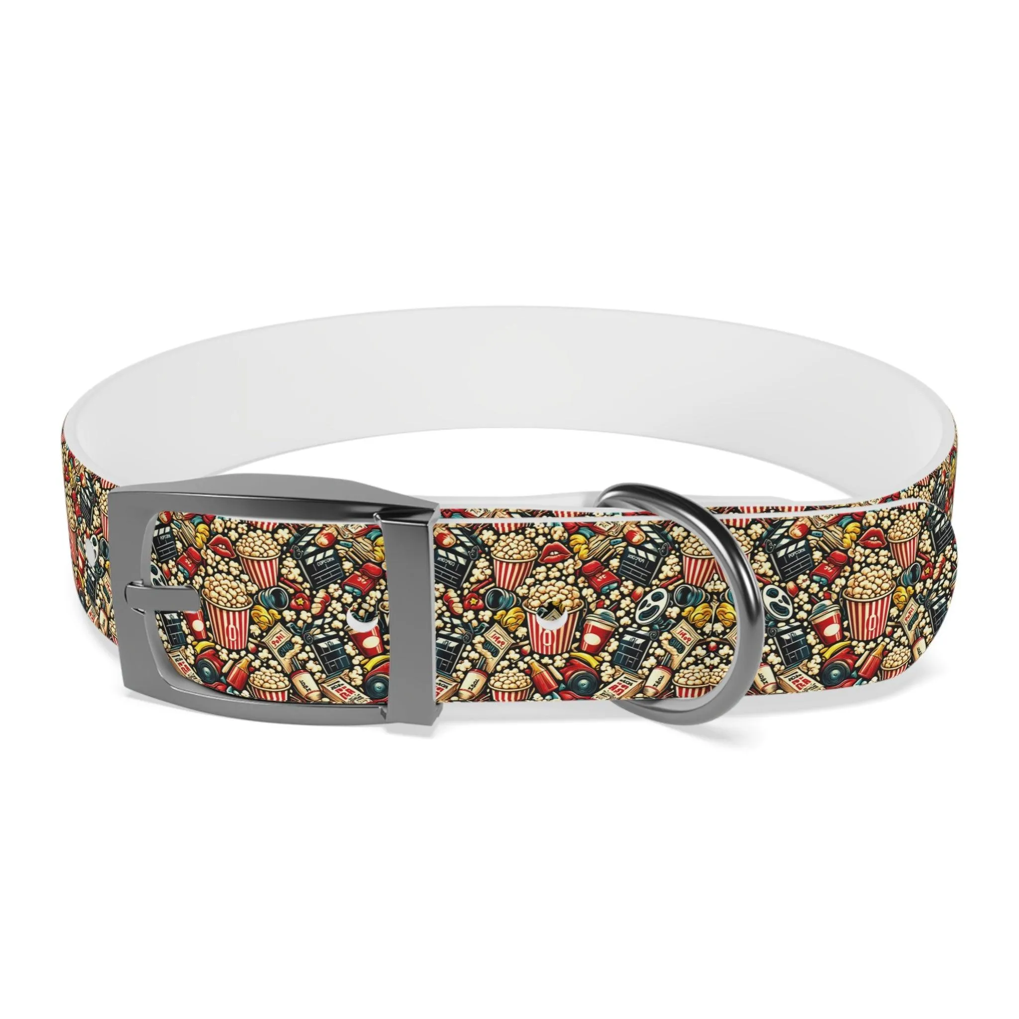 Popcorn and Showtime Dog Collar