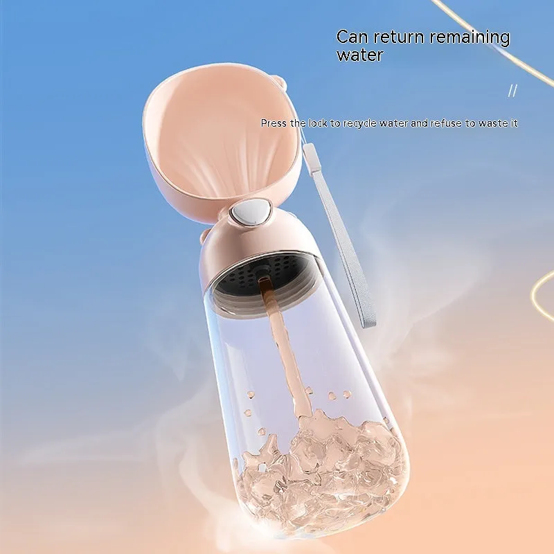 Portable Travel Pet Water & Food Dispenser
