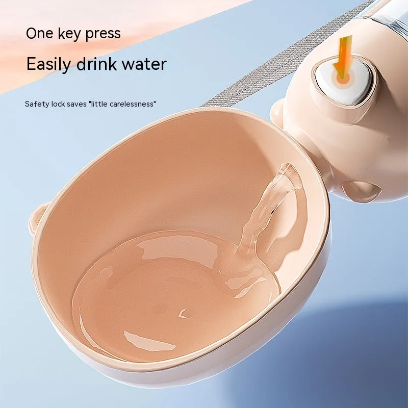 Portable Travel Pet Water & Food Dispenser