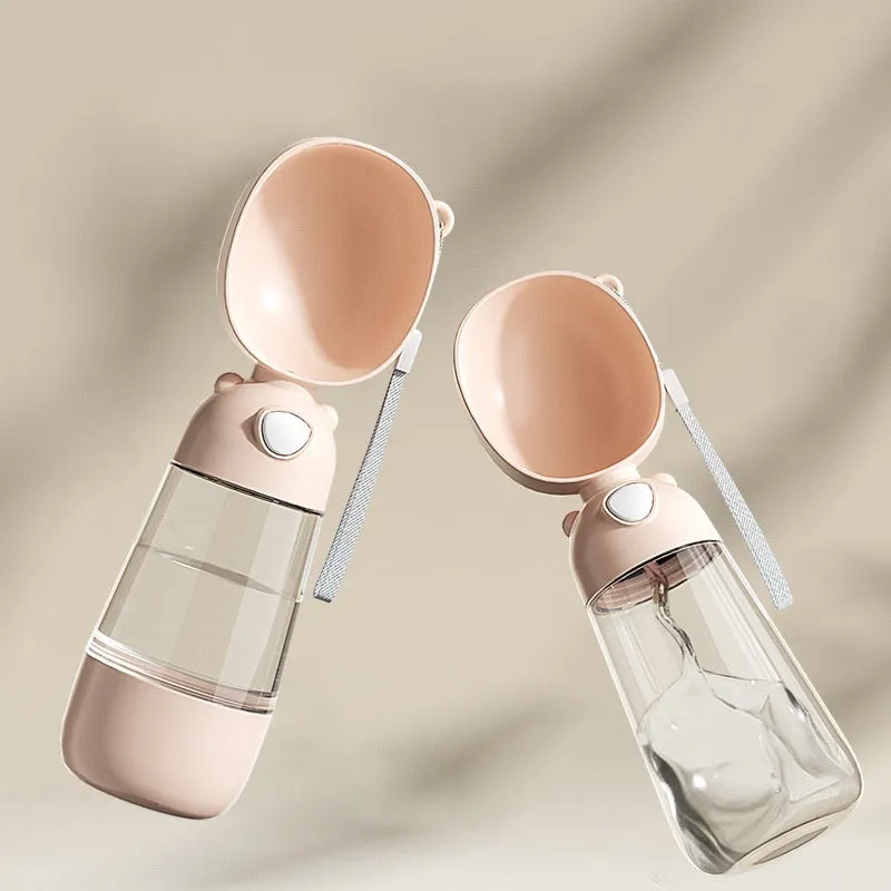Portable Travel Pet Water & Food Dispenser