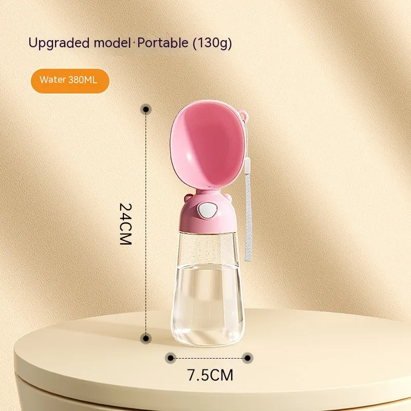 Portable Travel Pet Water & Food Dispenser