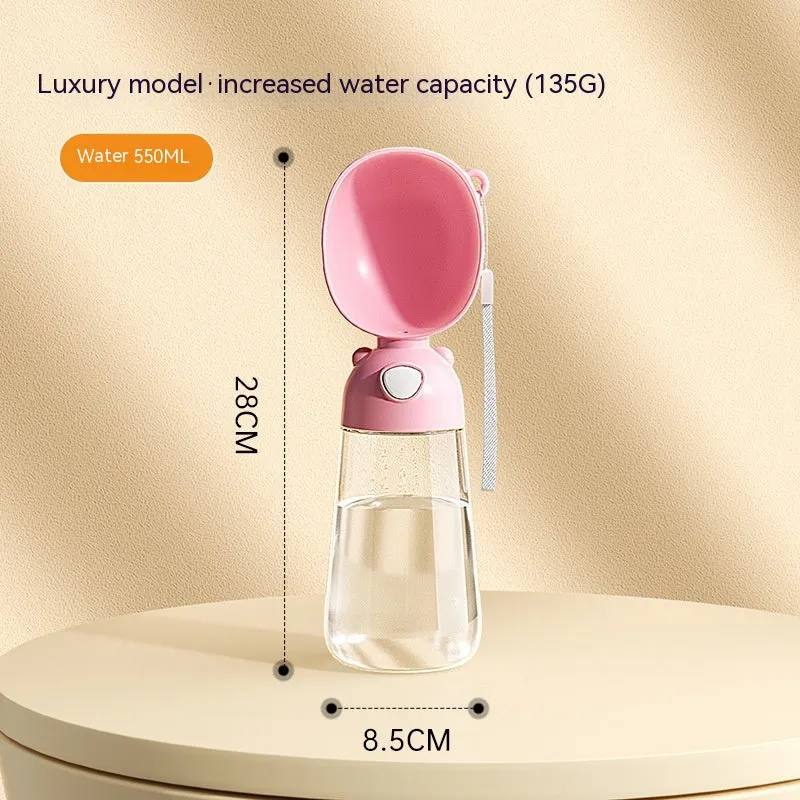 Portable Travel Pet Water & Food Dispenser