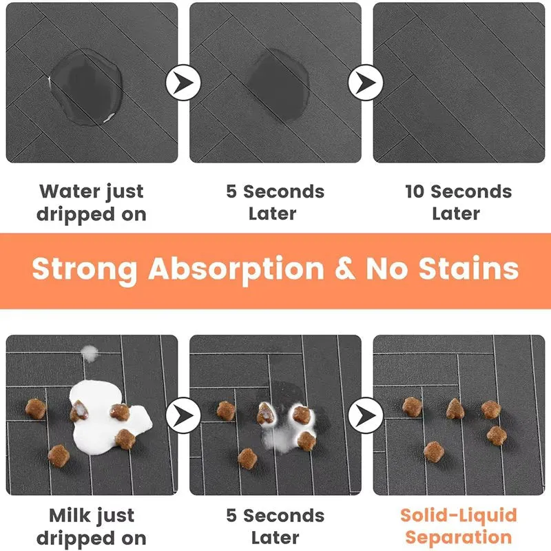 Premium Pet Feeding Mat - Non-Slip and Waterproof