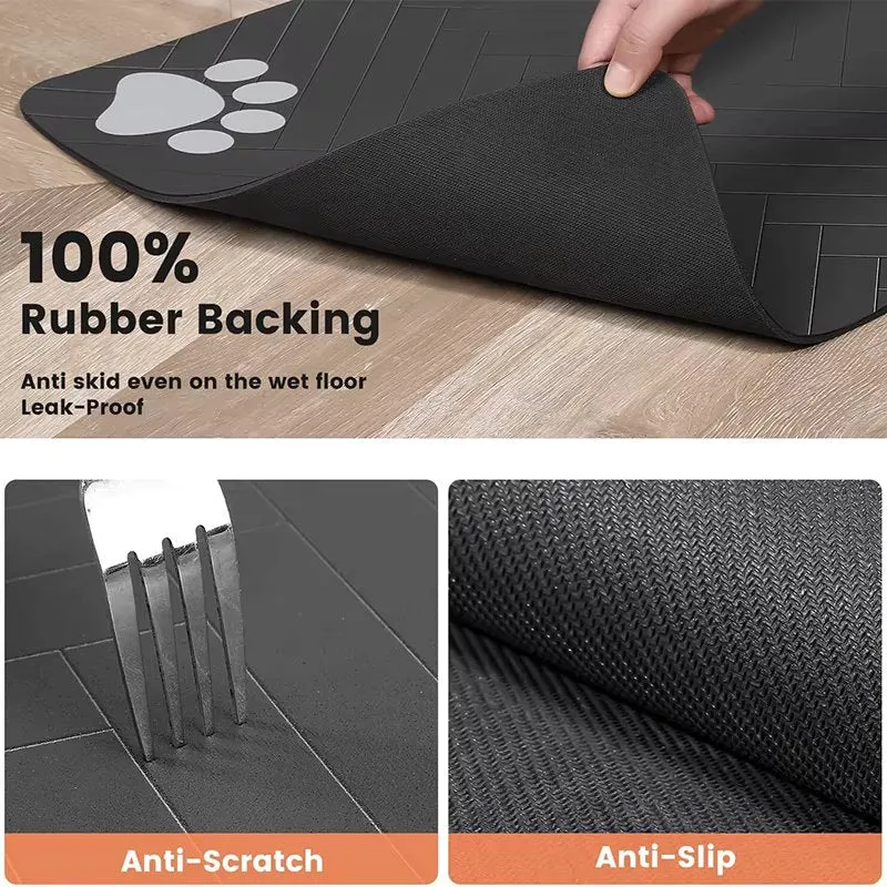 Premium Pet Feeding Mat - Non-Slip and Waterproof