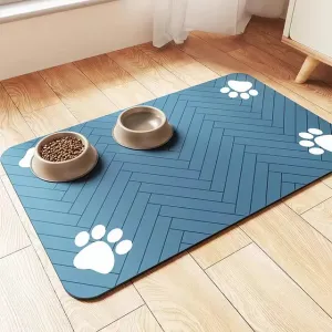 Premium Pet Feeding Mat - Non-Slip and Waterproof