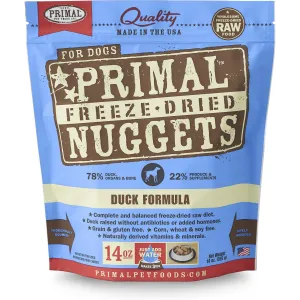 Primal Dog Freeze-Dried Duck Nuggets
