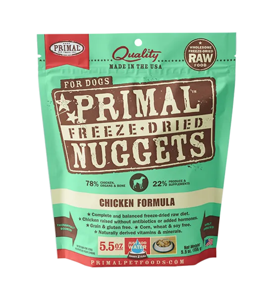 Primal Pet Foods Canine Freeze-Dried Nuggets