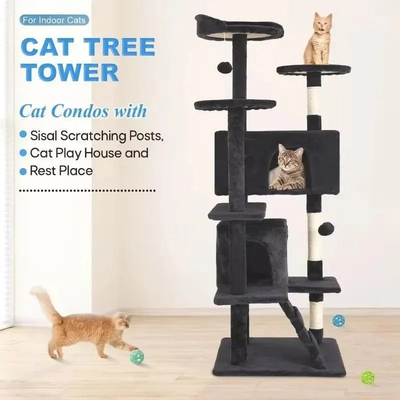 "54" Cat Tree