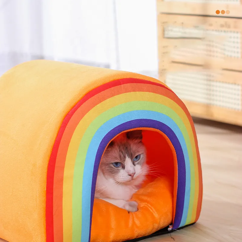 Rainbow Pet House