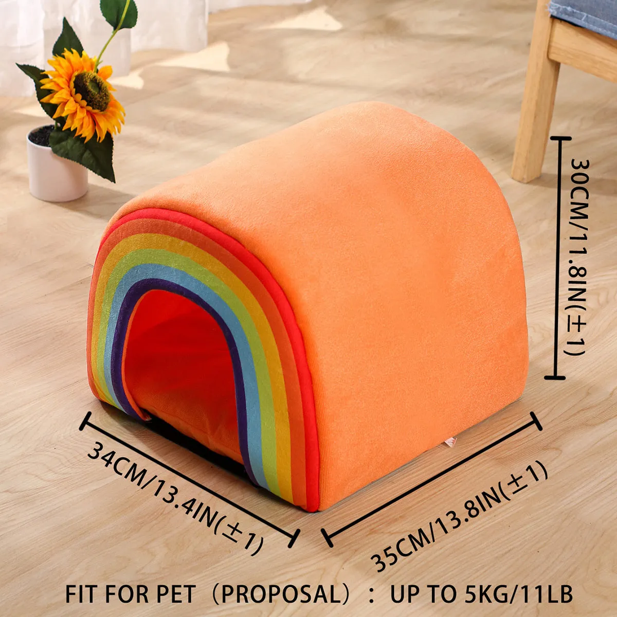 Rainbow Pet House