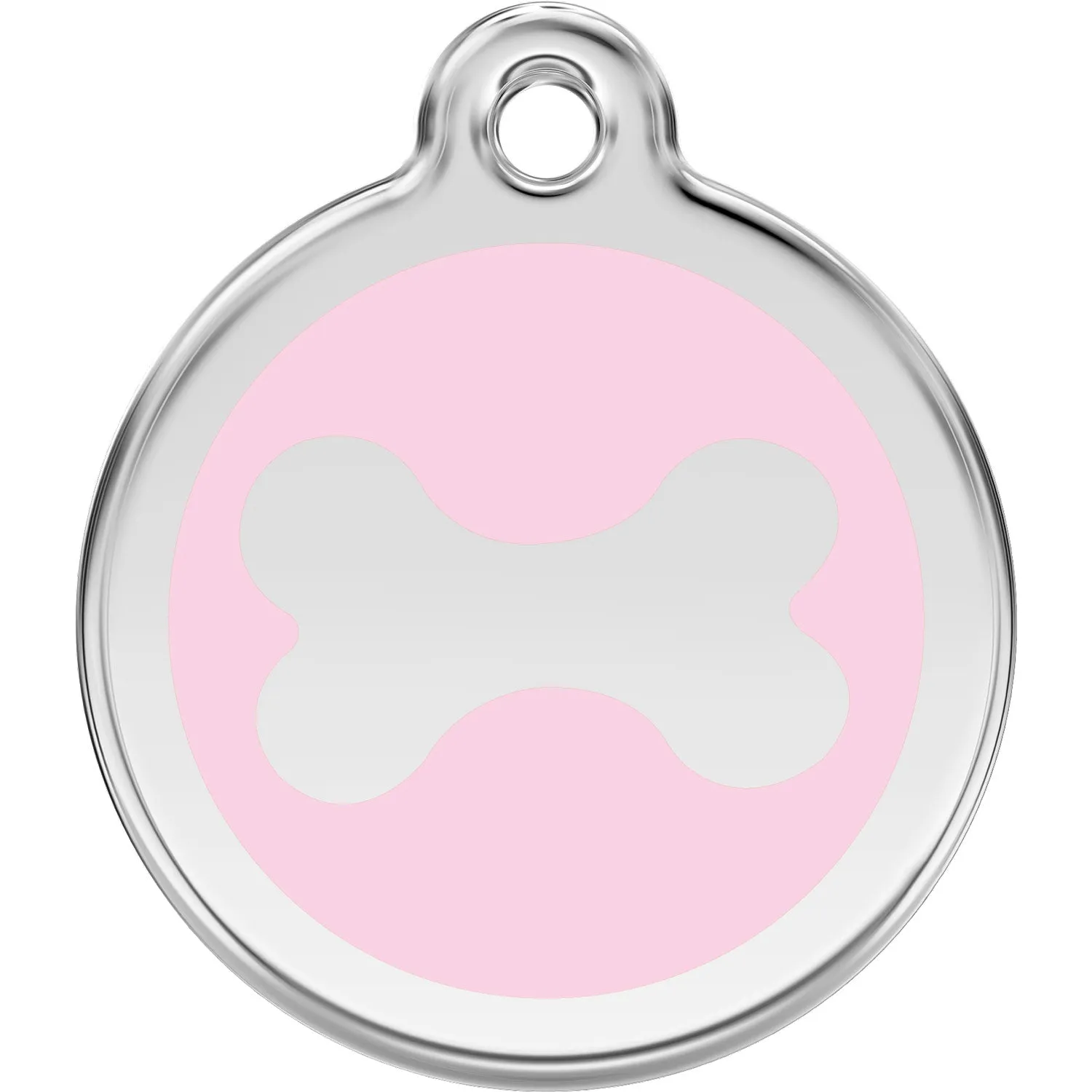 Red Dingo Bone Pet ID Dog Tags