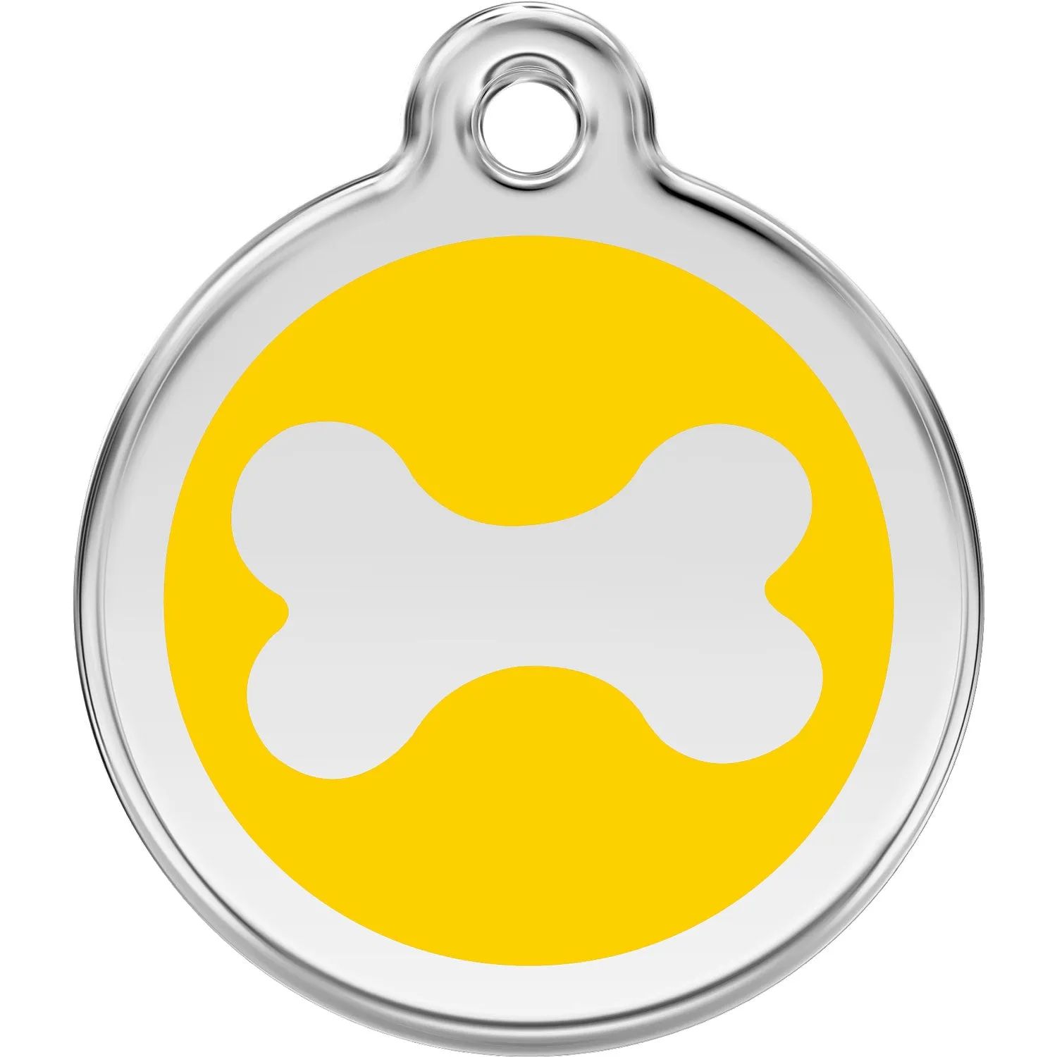 Red Dingo Bone Pet ID Dog Tags