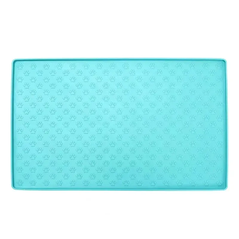 Silicone Waterproof Pet Placemat for Dogs and Cats