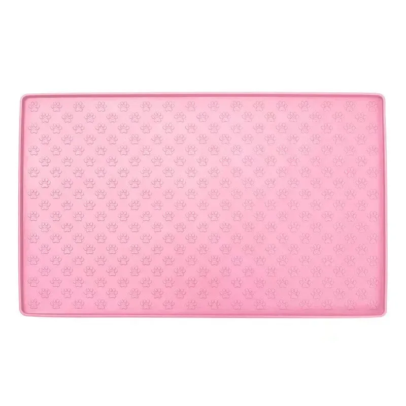 Silicone Waterproof Pet Placemat for Dogs and Cats