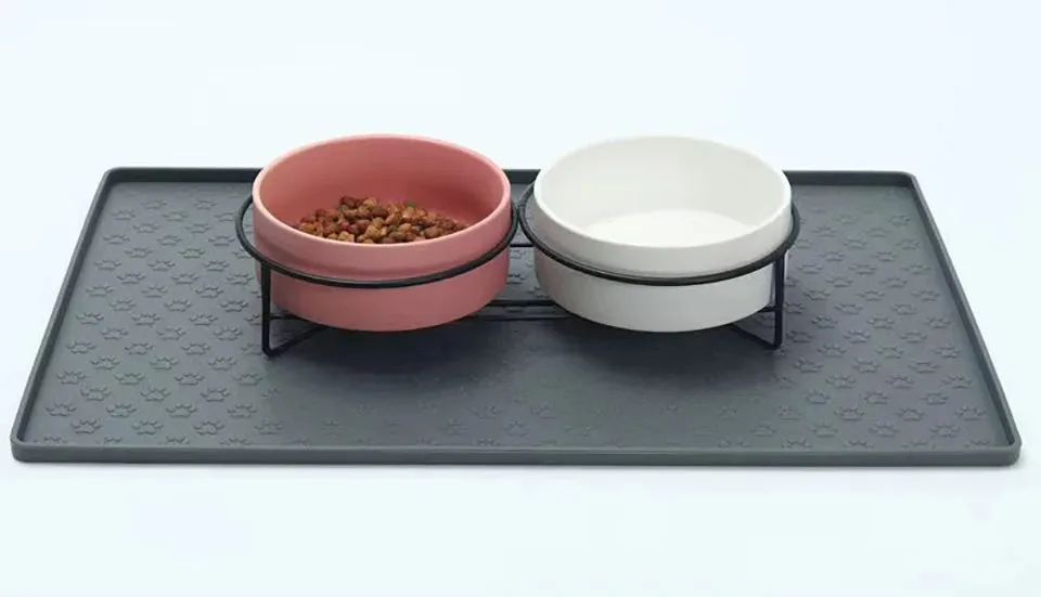 Silicone Waterproof Pet Placemat for Dogs and Cats