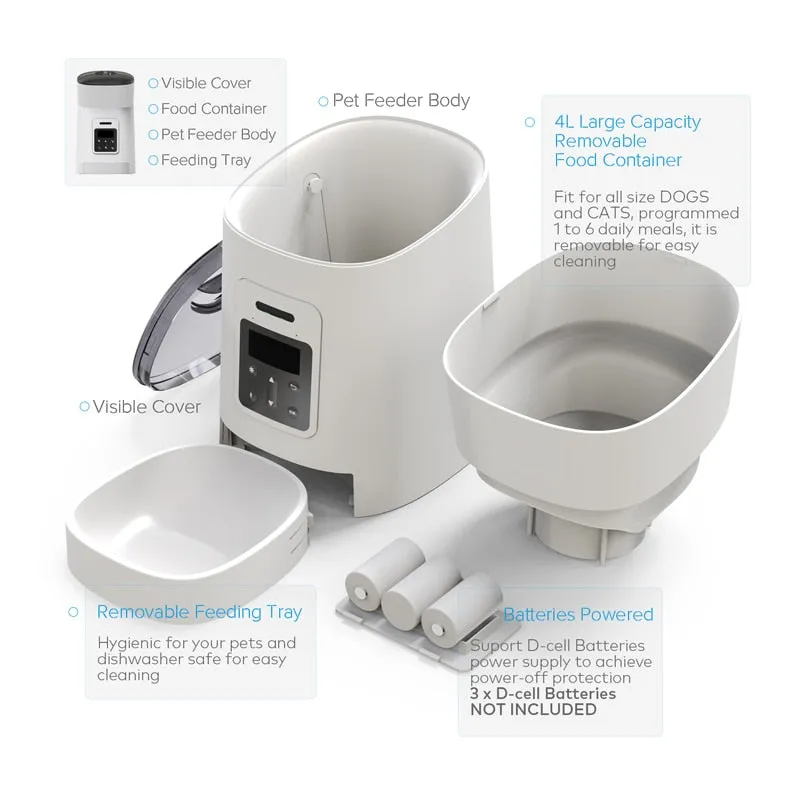 Smart Pet Feeder 4L