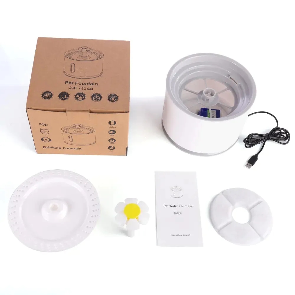 USB Powered Cat Water Fountain