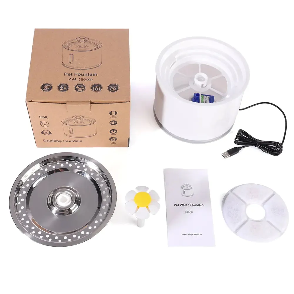 USB Powered Cat Water Fountain