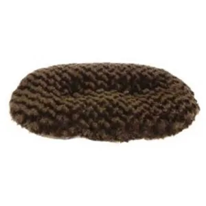 Yours Droolly Delux Dog Cushion Chocolate