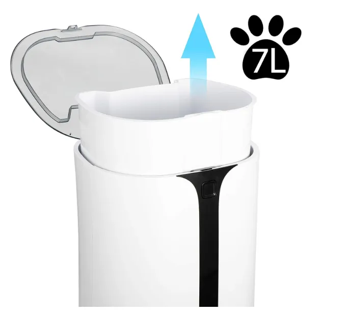 ZENY™Automatic Pet Feeder Food Dispenser for Cats and Dogs with Timer Programmable, Voice Recorder, Distribution Alarms,Portion Control, 4 Meals a Day